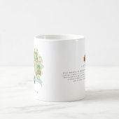 Waterverf geïllustreerde kaart Haïti | Monogram Koffiemok (Center)