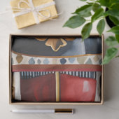 Waterverf geïllustreerde kerst notenkraker tissuepapier (Geschenk)