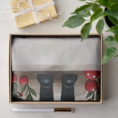 Waterverf geïllustreerde kerst notenkraker tissuepapier (Geschenk)