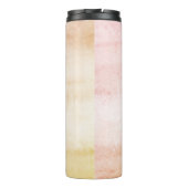 Waterverf Geïnspireerde Apple-leerkracht Thermosbeker (Achterkant)