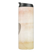 Waterverf Geïnspireerde Apple-leerkracht Thermosbeker (Geroteerd rechts)