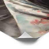 Waterverf Geisha nr. 10 Perfect Poster (Hoek)