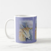 Waterverf Geitten/Kind Koffiemok (Links)