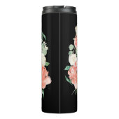 Waterverf, gekleurd, Floral Bouquet Thermosbeker (Achterkant)