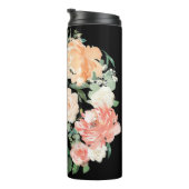 Waterverf, gekleurd, Floral Bouquet Thermosbeker (Geroteerd rechts)