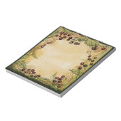 Waterverf gekleurde bessen kleurt notitieblok (Linkerzijde)