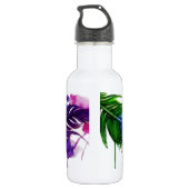 Waterverf gekleurde doezelaar waterfles  (Achterkant)