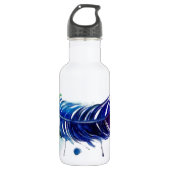 Waterverf gekleurde doezelaar waterfles  (Voorkant)