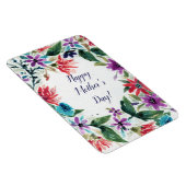 Waterverf gekleurde Floral Wreate Moederdag Magneet (Rechterzijde)