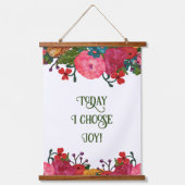 Waterverf gekleurde ventilatorgrenzen mooi hangend wandkleed (Voorkant)