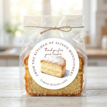 Waterverf Gele Citroen Cake Thuisbakkerij Dank Je 