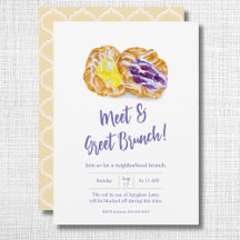 Waterverf Gelei Deense Buurt Brunch