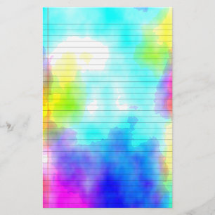 Waterverf-gelinkte banketbakkerij briefpapier