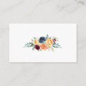 Waterverf gemengd Grieks huwelijk Informatiekaartje (Achterkant)