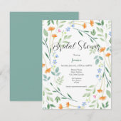 Waterverf gemengd Lijst Kaart (Voorkant / Achterkant)