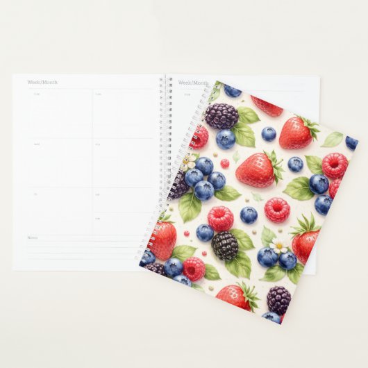 Waterverf Gemengde Bessen Planner (Display)