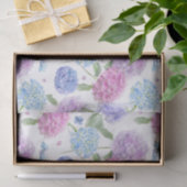Waterverf Gemengde tuin Hydrangea Flowers Tissuepapier (Geschenk)