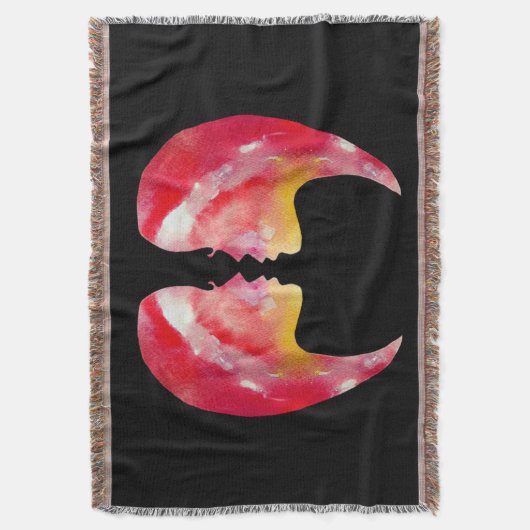 Waterverf Geminin Deken (Voorkant Verticaal)