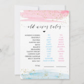 Waterverf Genderkwesties onthullen oude vrouwen sp (Voorkant)