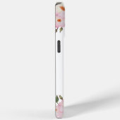 Waterverf Gentle Pink White Roses Illustration Case-Mate iPhone Case (Achterkant / Rechts)