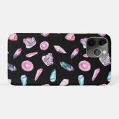 Waterverf Geoden en kristallen Patroon Case-Mate iPhone Case (Achterkant (horizontaal))