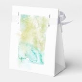 Waterverf Geometric Crystal Wedding Bedankdoosjes (Achterkant)