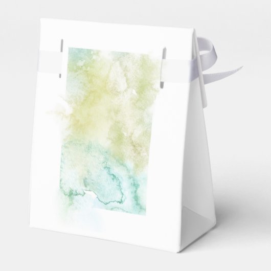 Waterverf Geometric Crystal Wedding Bedankdoosjes (Achterkant)