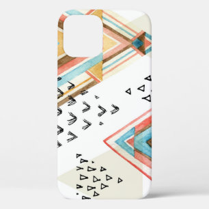 Waterverf Geometrisch Naadloos: Tribal Style. Case-Mate iPhone Case