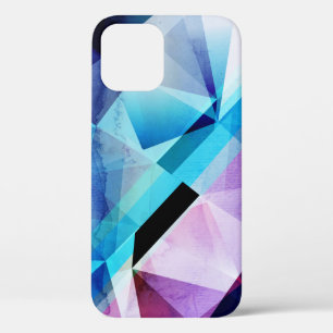 Waterverf Geometrische Abstracte achtergrond Case-Mate iPhone Case