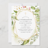 Waterverf Geometrische bevestiging van het Kristal Kaart (Voorkant)