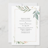 Waterverf Geometrische repetitie Inwendig Kaart (Voorkant)