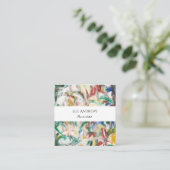 Waterverf Gepersonaliseerd artistiek Visitekaartje (Staand voorkant)