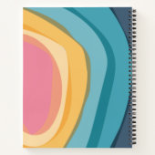 Waterverf Gepersonaliseerd dankbaarheidsdagboek Notitieboek (Achterkant)