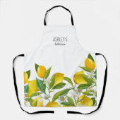 Waterverf gepersonaliseerd paneelhuis schort (Voorkant)
