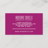 Waterverf Gepersonaliseerde Abstracte standaard Visitekaartje (Achterkant)