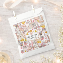 Waterverf Gepersonaliseerde Herfst Handgeschilderd Bedankzakje