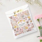 Waterverf Gepersonaliseerde Herfst Handgeschilderd Bedankzakje (Gezegeld)