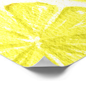 Waterverf gepersonaliseerde limonade stand poster (Hoek)