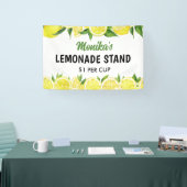 Waterverf gepersonaliseerde limonade stand spandoek (Beurs)