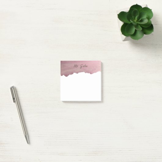 WATERVERF GEPERSONALISEERDE sticknotities Post-it® Notes (Kantoor)