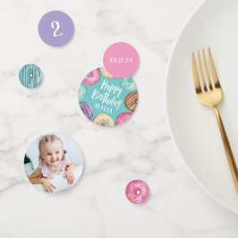 Waterverf Gepersonaliseerde vaderdag Confetti