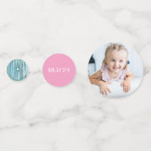 Waterverf Gepersonaliseerde vaderdag Confetti (Achterkanten)