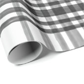 Waterverf Geplakt zwart-wit omslagpapier Cadeaupapier (Rol Hoek)