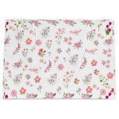 Waterverf geschenkverpakking groot cadeauzakje (Voorkant)