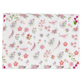 Waterverf geschenkverpakking groot cadeauzakje (Achterkant)