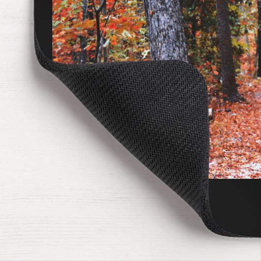 Waterverf geschilde herfst bos muismat (Hoek)