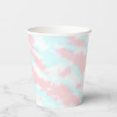 Waterverf Geslacht onthullen Papieren Bekers (Achterkant)