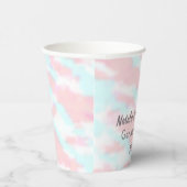 Waterverf Geslacht onthullen Papieren Bekers (Rechts)