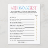 Waterverf Geslacht onthullen wie het beste spel ke (Voorkant)