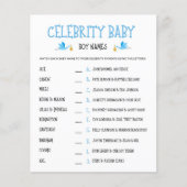 Waterverf Geslacht Rond beroemde babyjongetnamen (Voorkant)